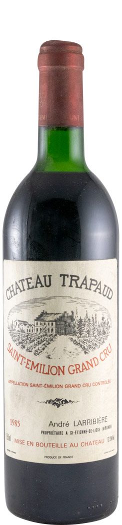 1985 Château Trapaud Andre Larribière Saint-Émilion tinto
