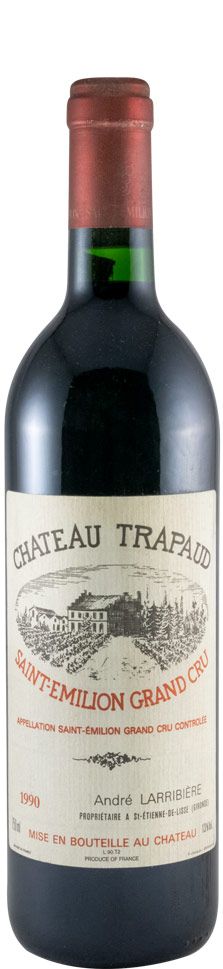 1990 Château Trapaud Andre Larribière Saint-Émilion tinto