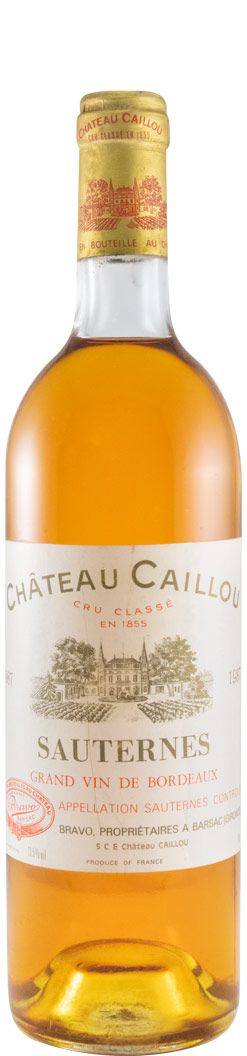 1987 Château Caillou Sauternes white