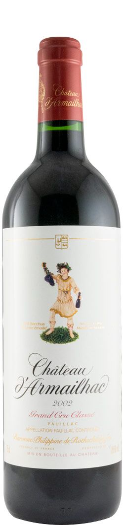 2002 Château d'Armailhac Baron Philippe de Rothschild Pauillac red
