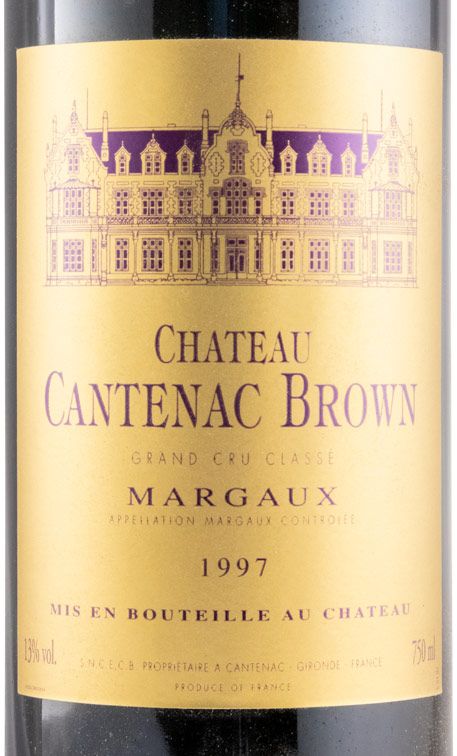 1997 Château Cantenac Brown Margaux tinto