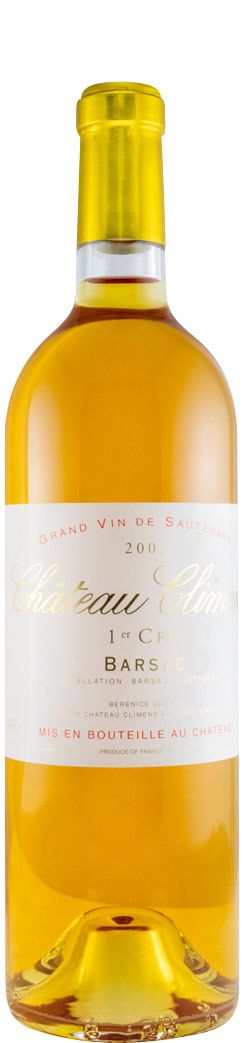 2003 Château Climens Barsac Sauternes white