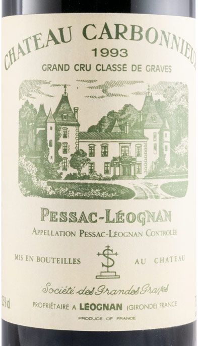 1993 Château Carbonnieux Pessac-Léognan red