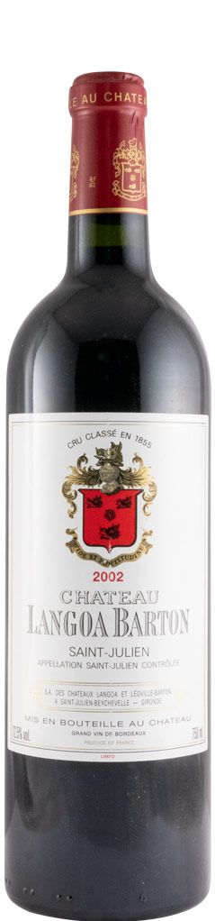 2002 Château Langoa Barton Saint-Julien red