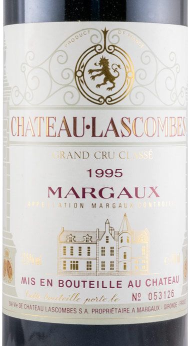 1995 Château Lascombes Margaux red