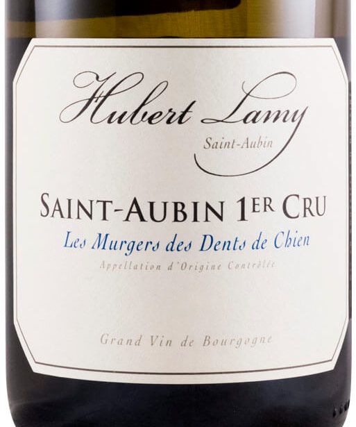 2018 Domaine Hubert Lamy Les Murgers des Dents de Chien Premier Cru Saint-Aubin branco