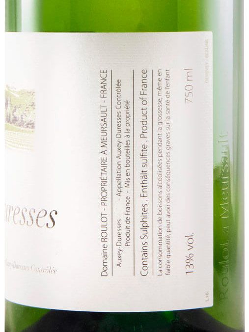 2018 Domaine Roulot Auxey-Duresses white