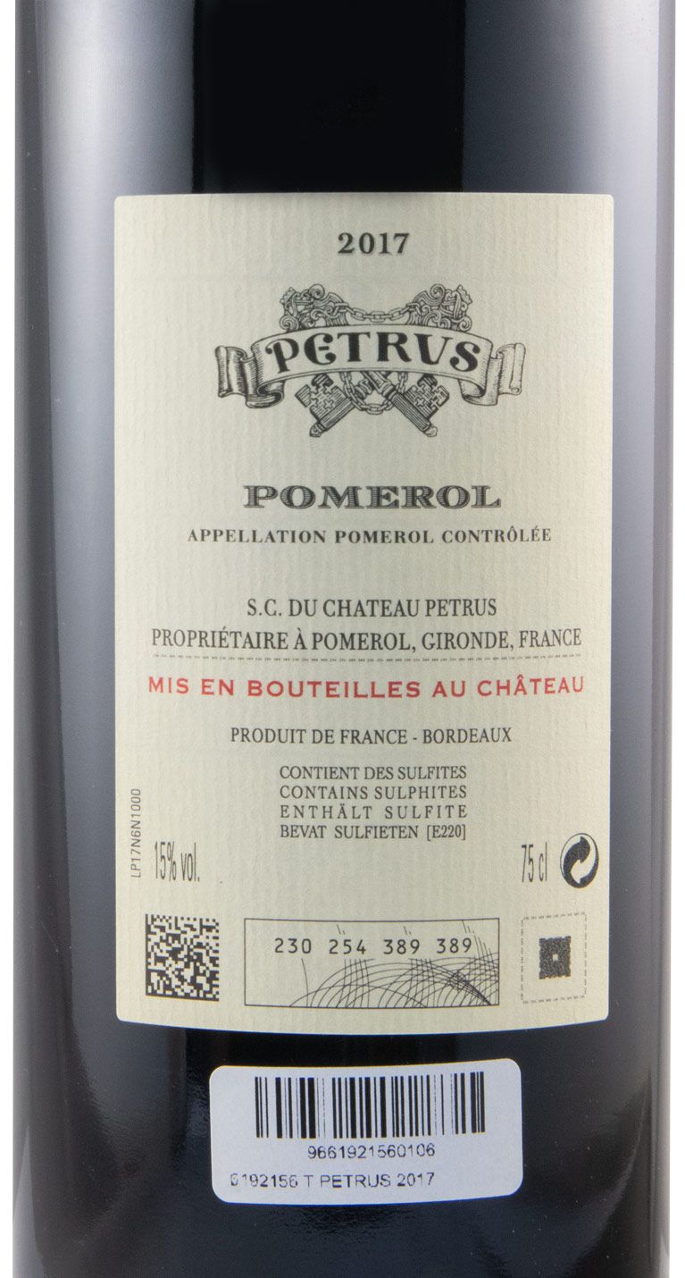 2017 Petrus red