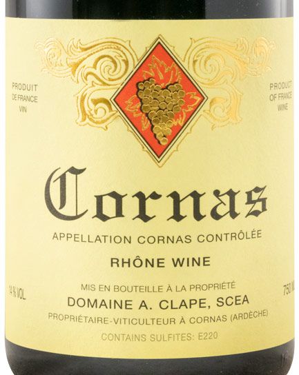 2017 Domaine Auguste Clape Cornas red