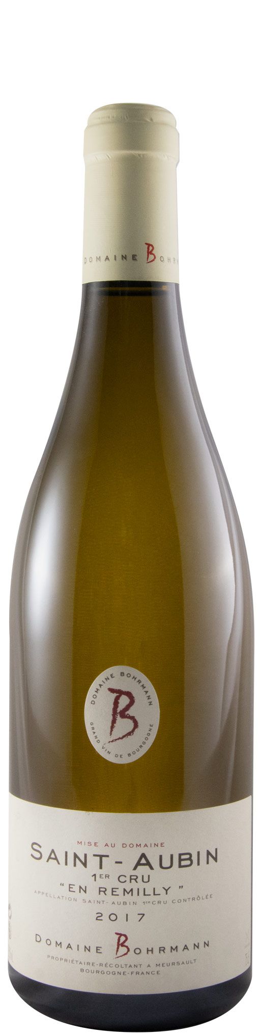 2017 Domaine Bohrmann En Remilly Premier Cru Saint-Aubin branco