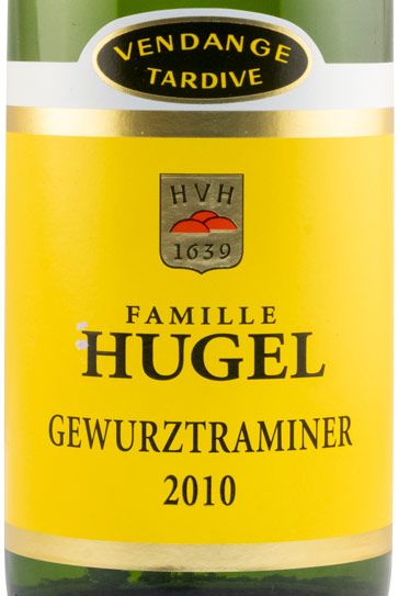 2010 Hugel Gewürztraminer Late Harvest Alsace white