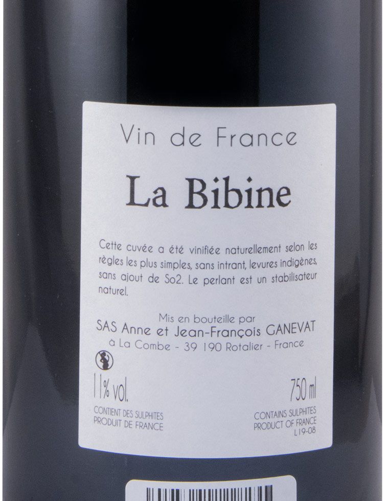 2019 Jean-François Ganevat La Bibine red