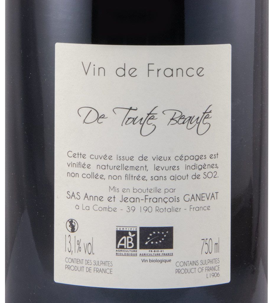 2019 Jean-François Ganevat De Tout Beauté biológico tinto