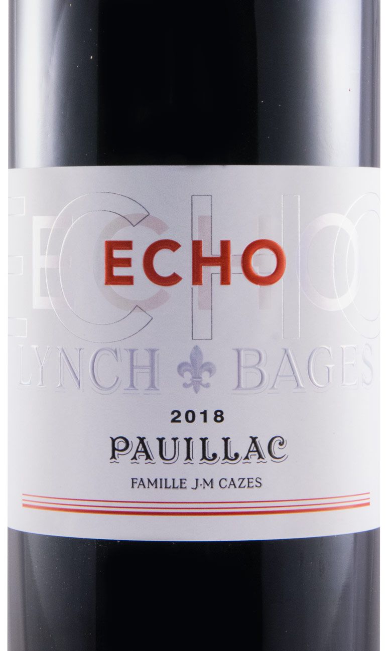2018 Château Lynch-Bages Echo de Lynch-Bages Pauillac tinto