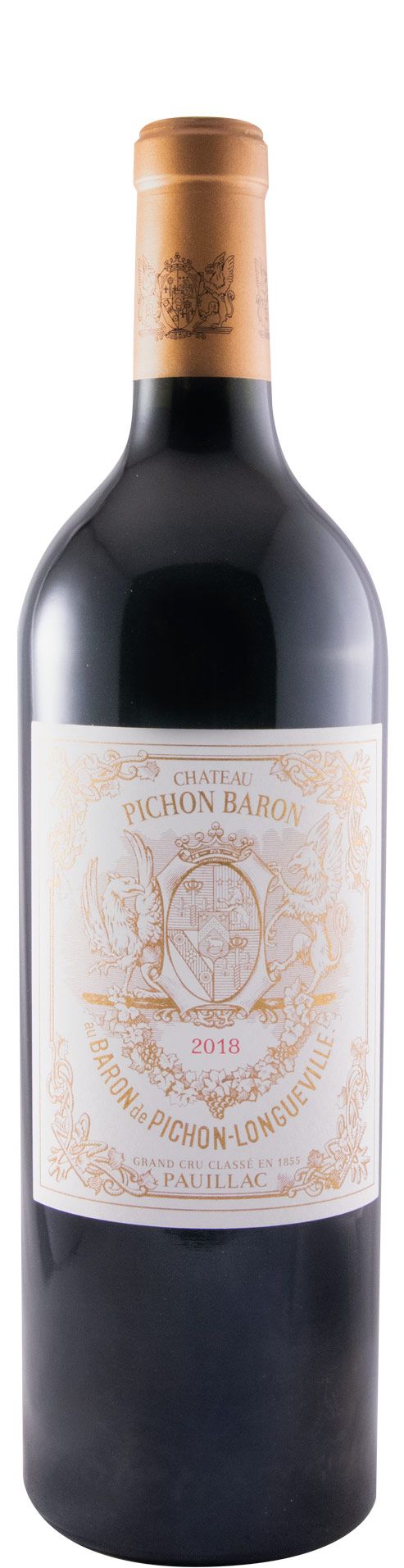 2018 Château Pichon Baron au Baron de Pichon-Longueville Pauillac tinto
