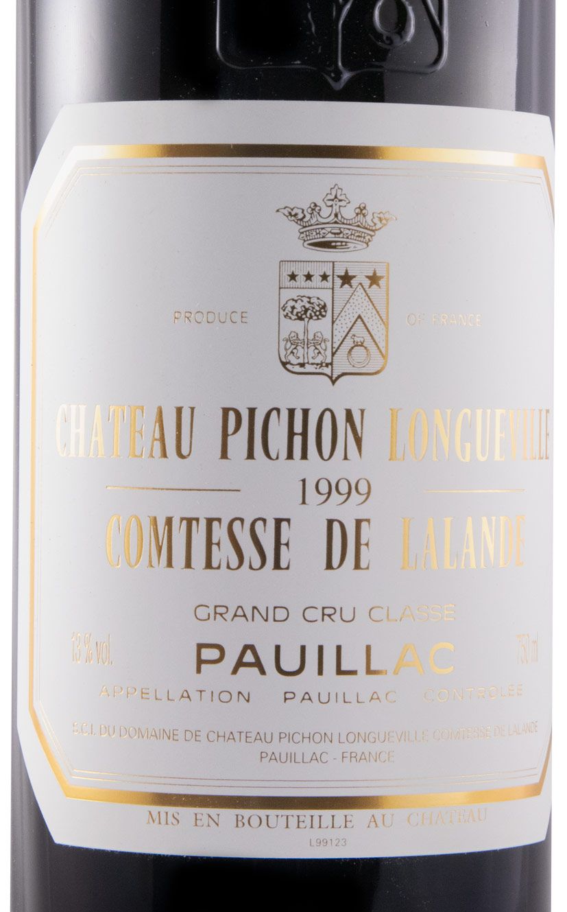 1999 Château Pichon Longueville Comtesse de Lalande Pauillac tinto