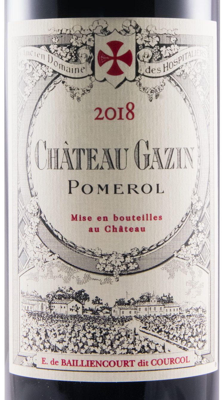 2018 Château Gazin Pomerol red
