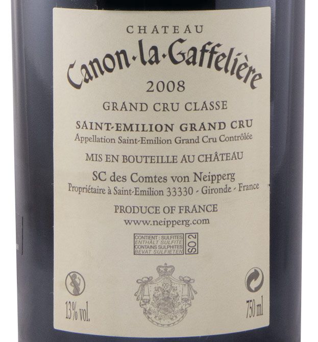 2008 Château Canon La Gaffelière Saint-Émilion tinto