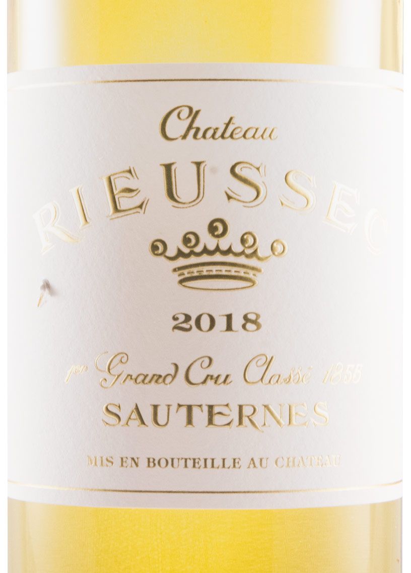 2018 Château Rieussec Sauternes branco