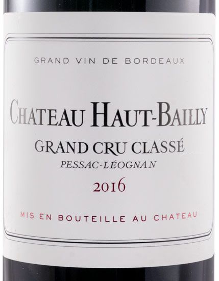 2016 Château Haut-Bailly Pessac-Léognan tinto