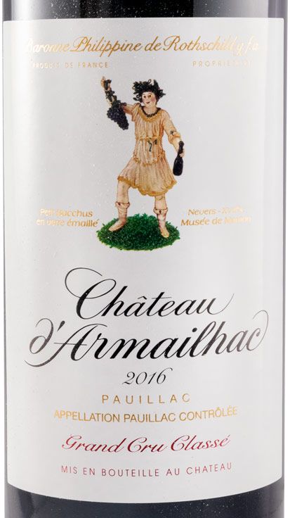 2016 Château d'Armailhac Baron Philippe de Rothschild Pauillac tinto