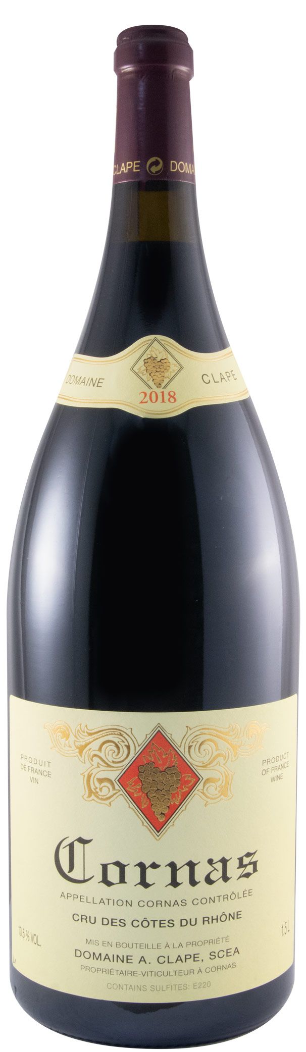 2018 Domaine Auguste Clape Cornas tinto 1,5L