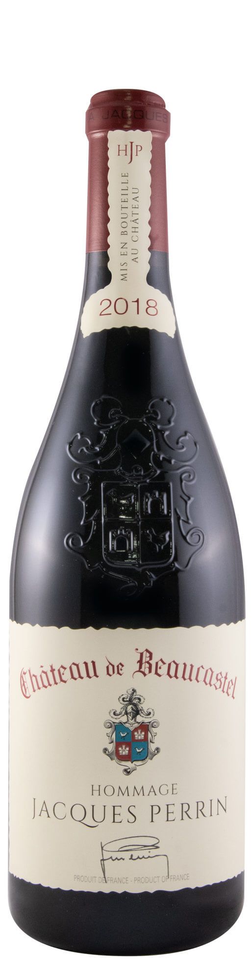 2018 Château de Beaucastel Hommage a Jacques Perrin Châteauneuf-du-Pape tinto