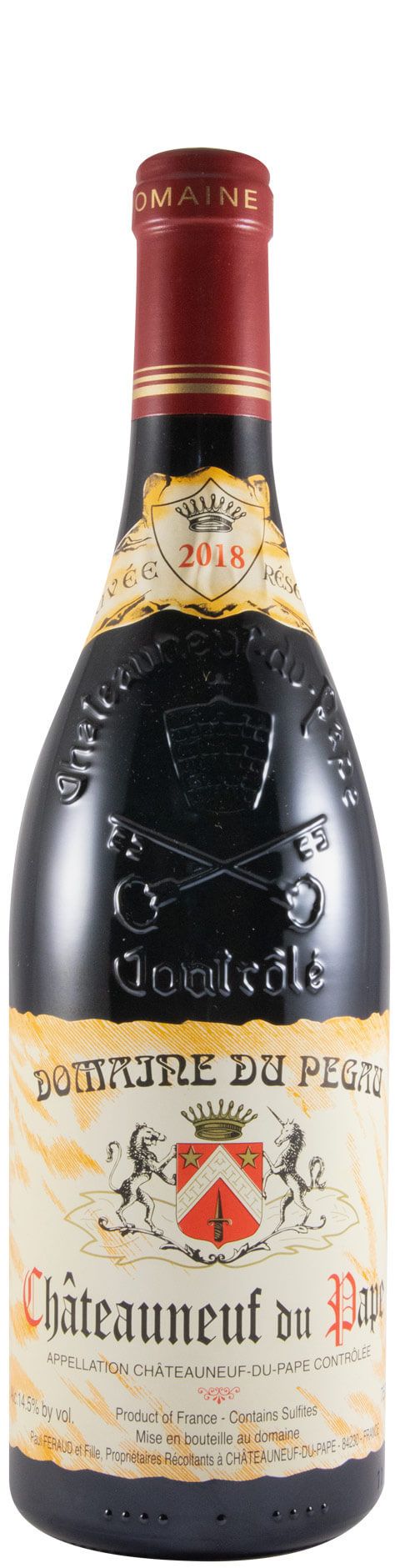 2018 Domaine du Pegau Cuvée Reservée Châteauneuf-du-Pape tinto