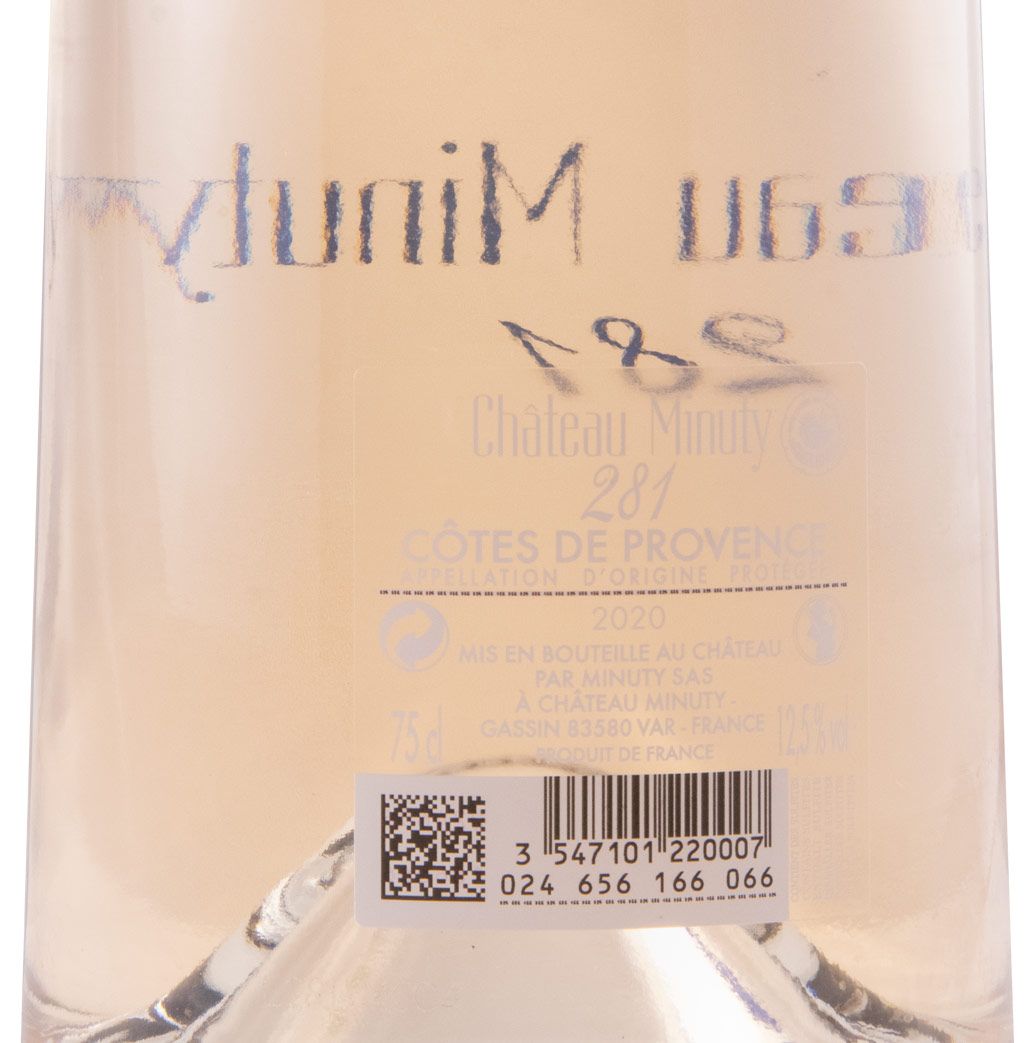2020 Château Minuty 281 Côtes de Provence rosé