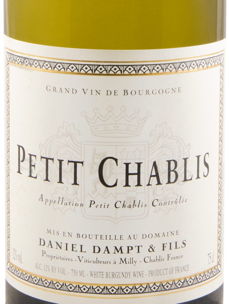 2020 Domaine Daniel Dampt Petit Chablis white