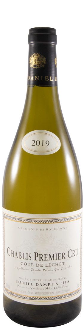 2019 Domaine Daniel Dampt Côte de Léchet Premier Cru Chablis branco