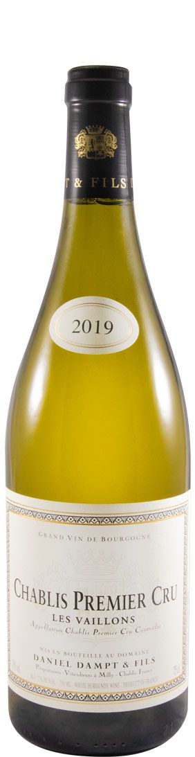 2019 Domaine Daniel Dampt Les Vaillons Premier Cru Chablis branco