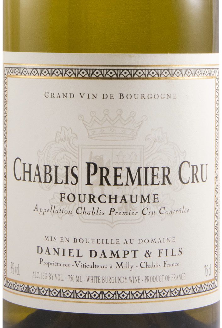 2019 Domaine Daniel Dampt Fourchaume Premier Cru Chablis branco
