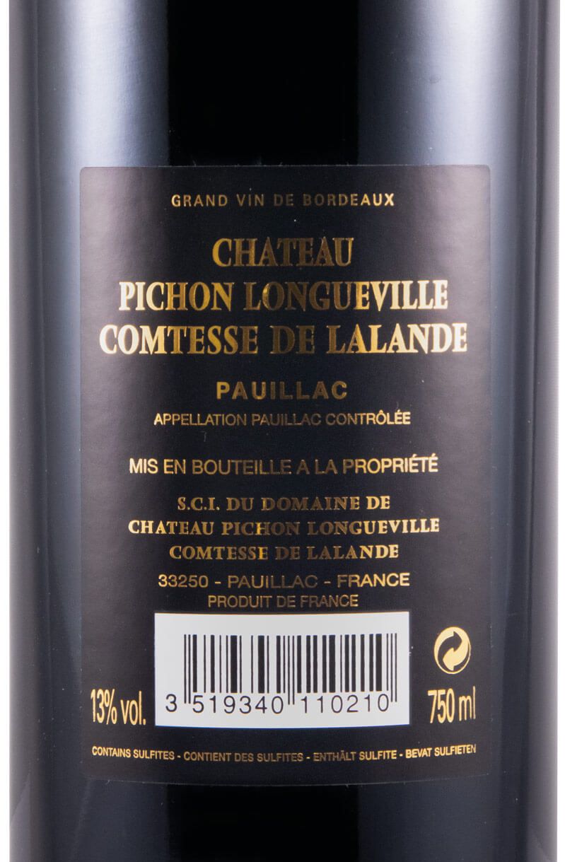 2011 Château Pichon Longueville Comtesse de Lalande Pauillac tinto