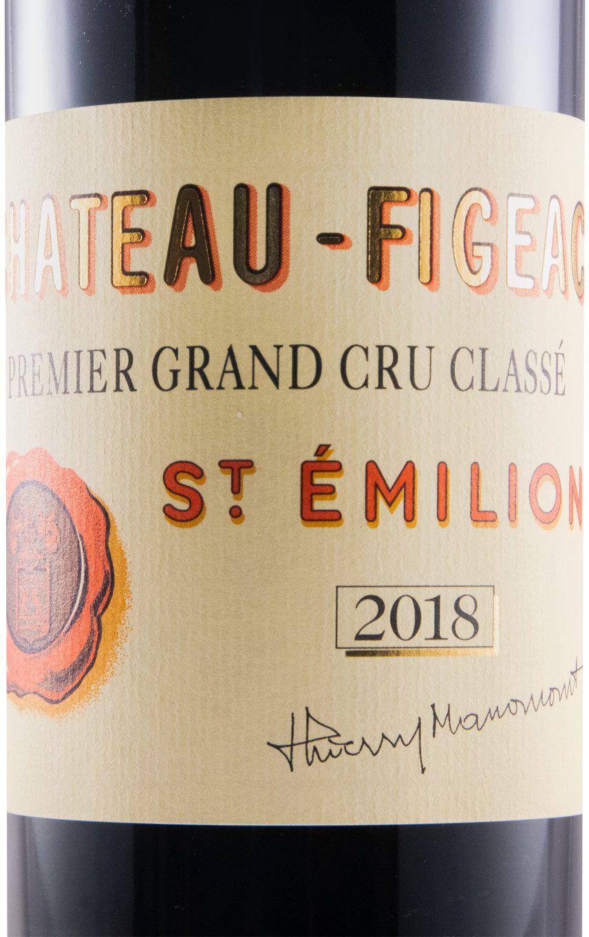 2018 Château-Figeac Saint-Émilion red