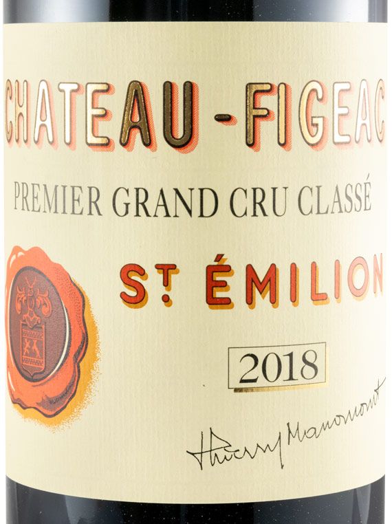 2018 Château-Figeac Saint-Émilion red 1.5L
