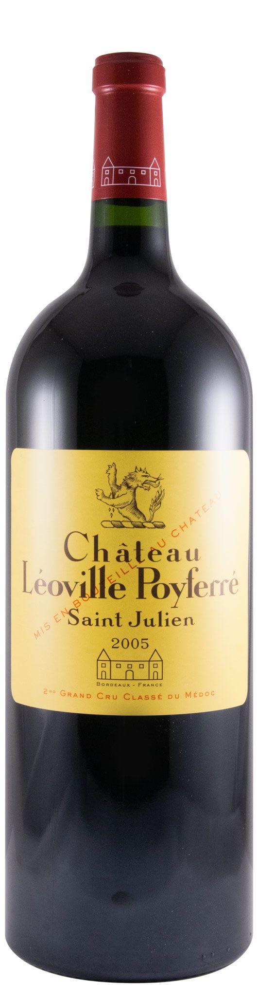 2005 Château Léoville Poyferré Saint-Julien tinto 1,5L