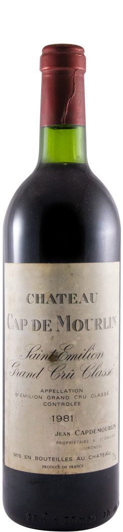1981 Château Cap de Mourlin Saint-Émilion red