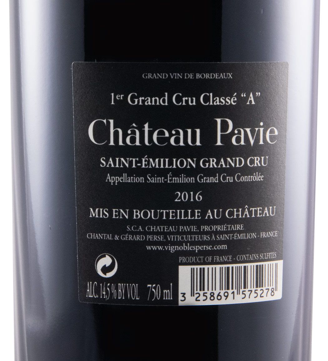 2016 Château Pavie Saint-Émilion tinto