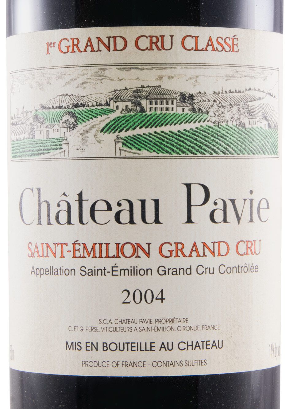 2004 Château Pavie Saint-Émilion red