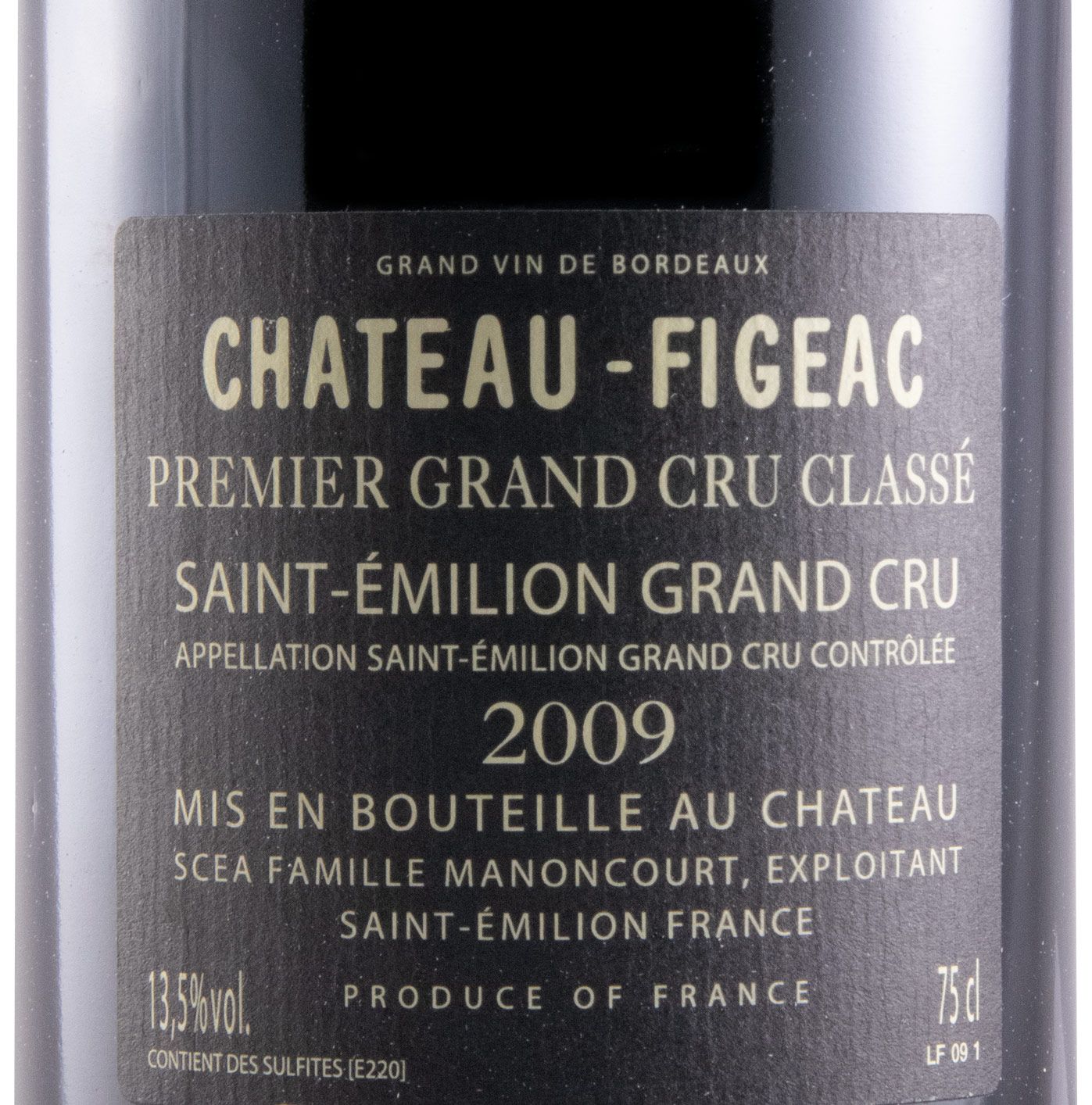 2009 Château-Figeac Saint-Émilion tinto