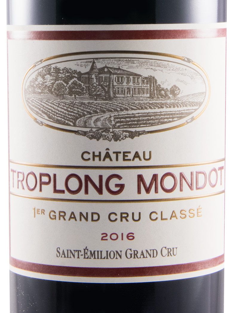 2016 Château Troplong Mondot Saint-Émilion red