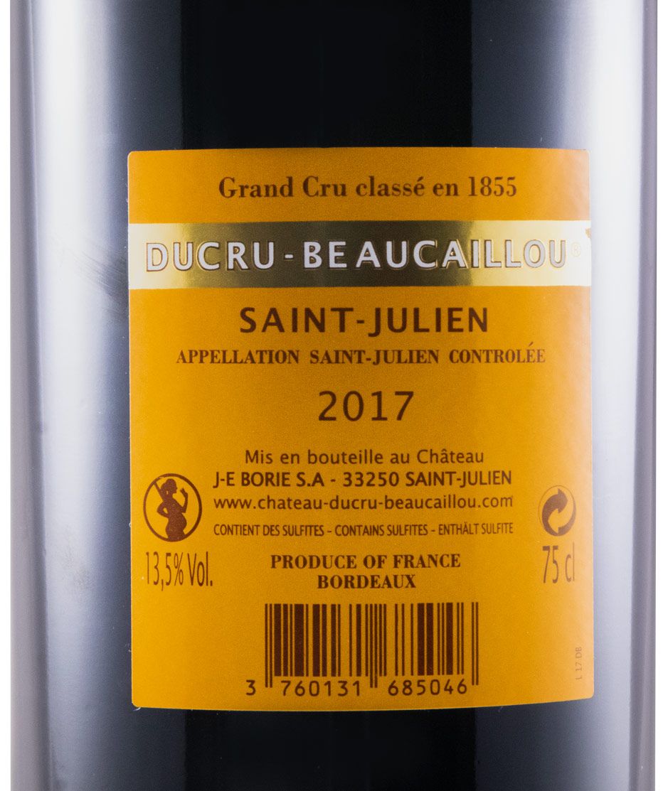 2017 Château Ducru-Beaucaillou Saint-Julien tinto