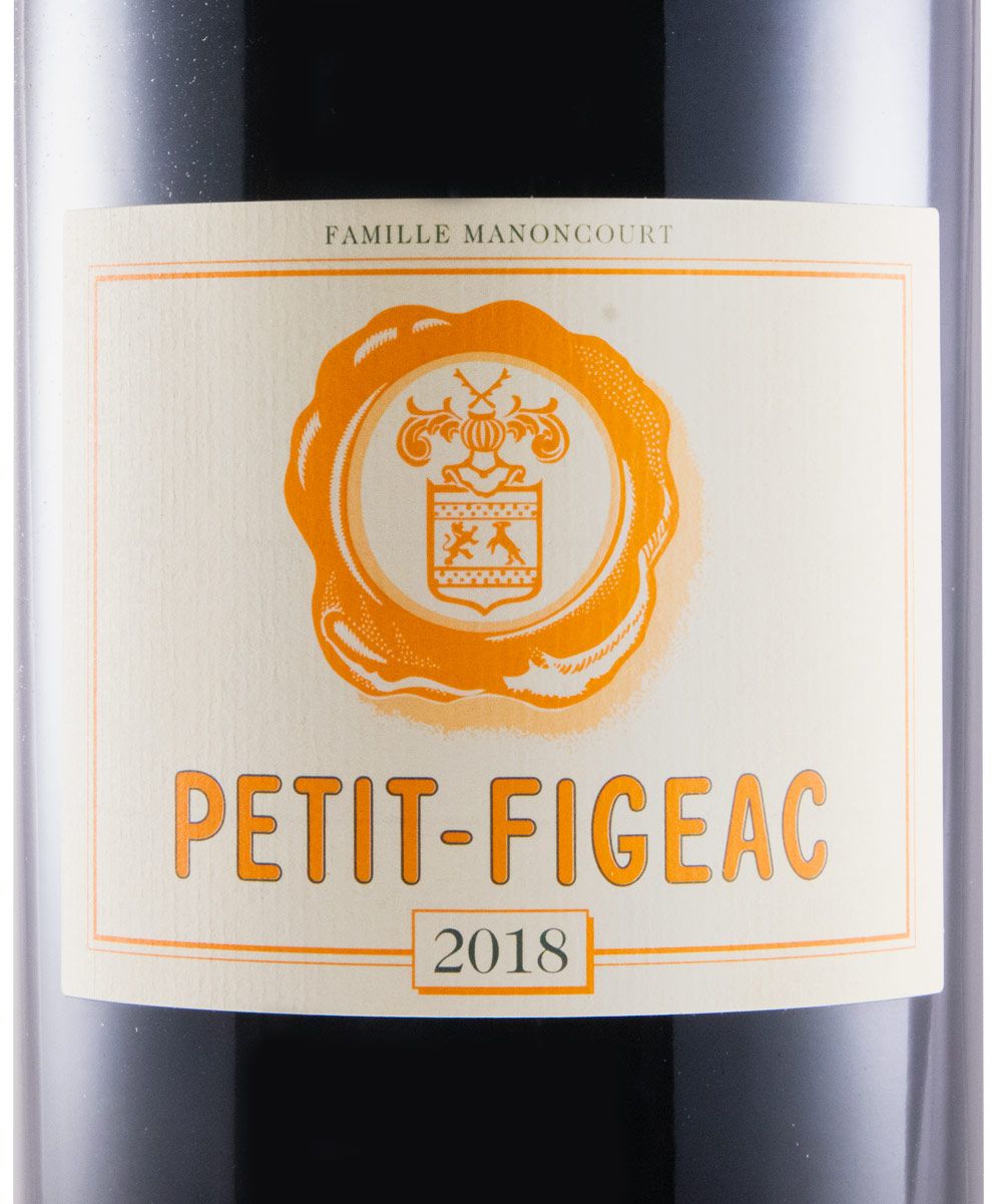 2018 Château Figeac Petit-Figeac Saint-Émilion red 1.5L