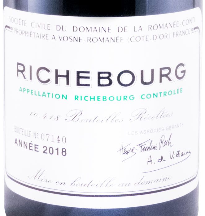 2018 Domaine de la Romanée-Conti Richebourg red
