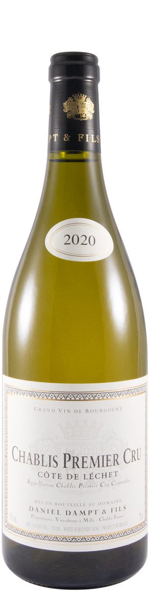 2020 Domaine Daniel Dampt Côte de Léchet Premier Cru Chablis branco