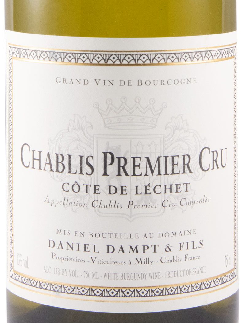 2020 Domaine Daniel Dampt Côte de Léchet Premier Cru Chablis branco