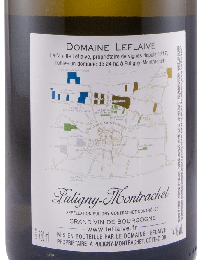 2019 Domaine Leflaive Puligny-Montrachet branco