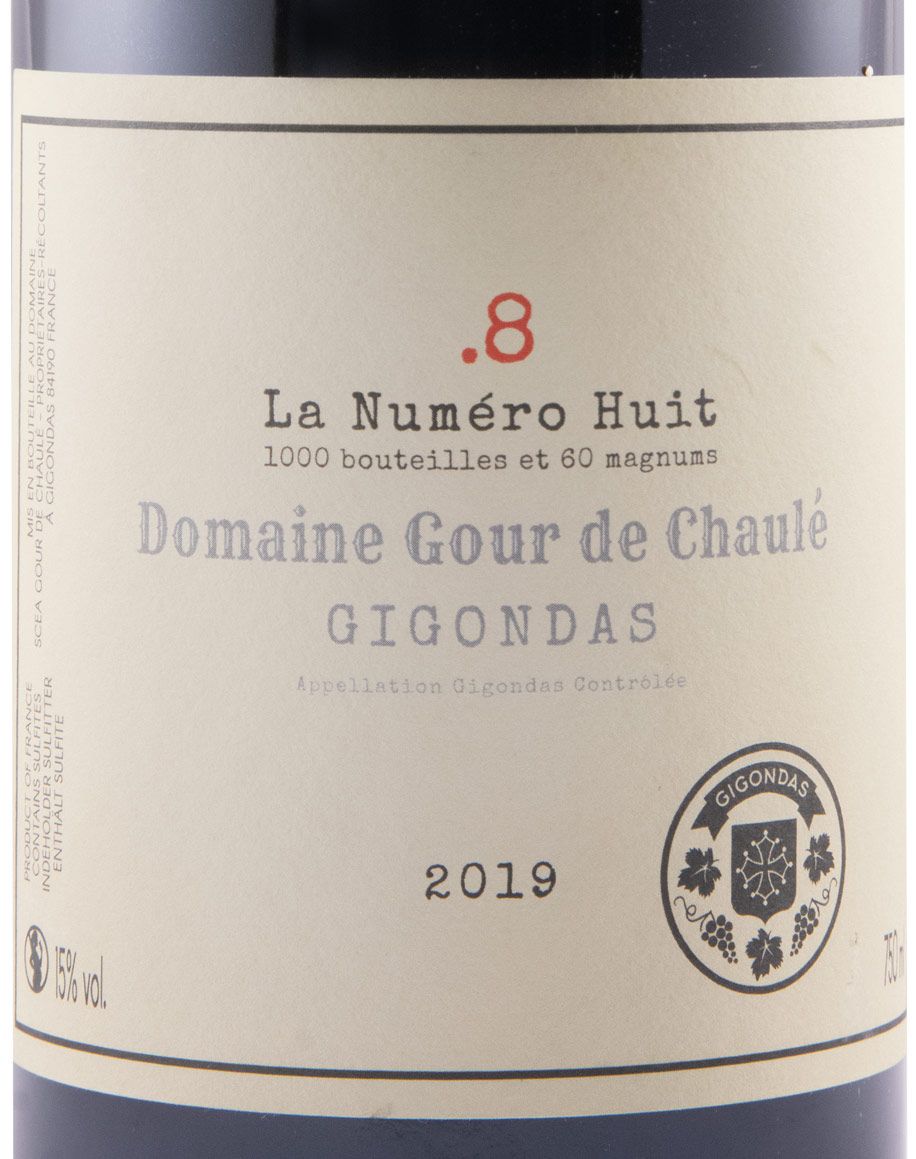 2019 Domaine du Gour de Chaulé La Numéro Huit Gigondas tinto