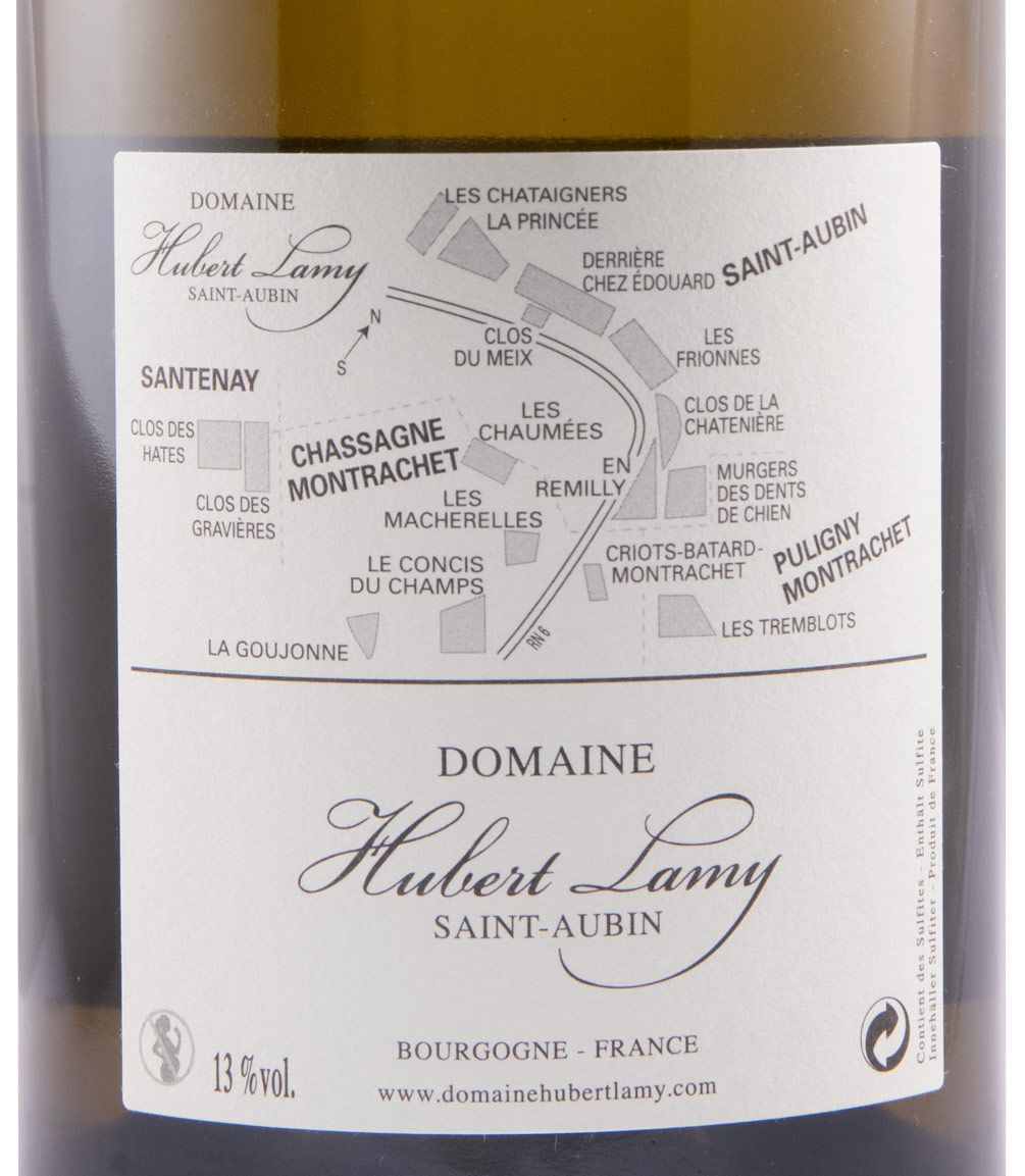 2019 Domaine Hubert Lamy Les Murgers des Dents de Chien Premier Cru Saint-Aubin branco